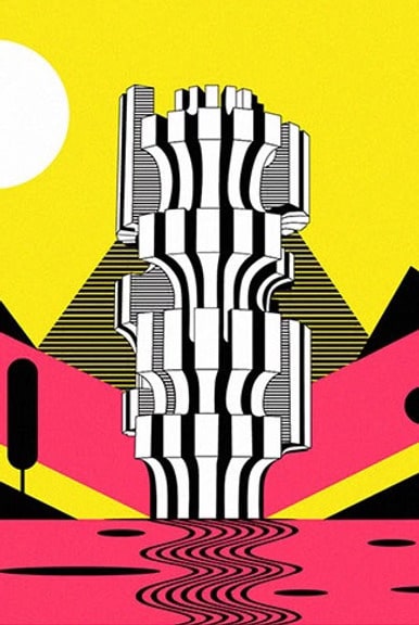 Spomeniks: monumentos de la antigua Yugoslavia - Poster Kozara monument2 Spomeniks: monumentos de la antigua Yugoslavia - Poster Kozara monument2